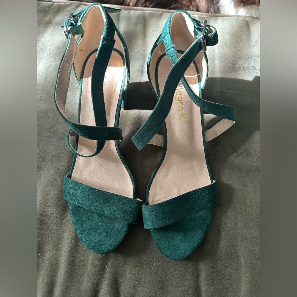 Green heels